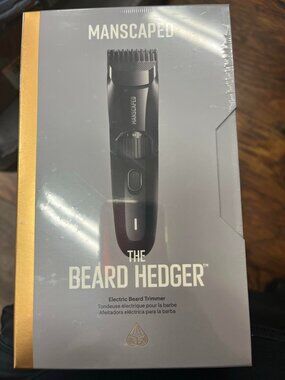 MANSCAPED The Beard Hedger Electric Beard Trimmer Waterproof Cordless NEW